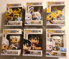 Funko Pop One Piece Lot of (6) w/Luffy, Chopper, Carrot, Enel, Sniper King +