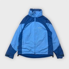 Sprayway Rain Windbreaker Jacket Blue Hydro Dry Womens Large Size 14