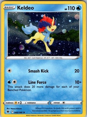 Miscellaneous Cards & Products #045/189 Keldeo