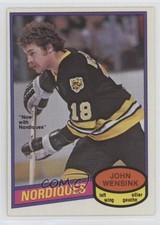 1980-81 O-Pee-Chee John Wensink #390 0a4