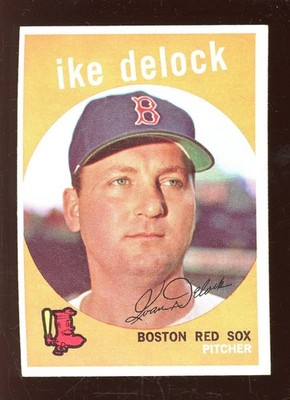 Ike Delock 1959 Topps Baseball Card #437