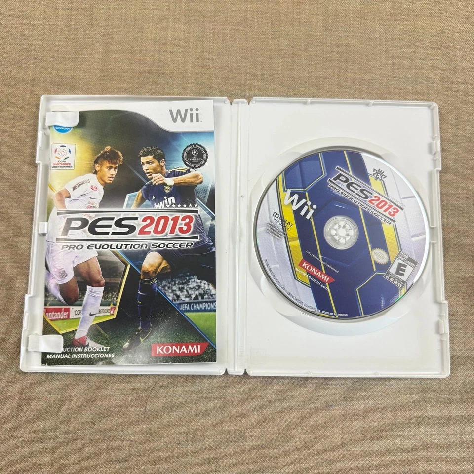 Pro Evolution Soccer 2013 (Nintendo Wii, 2012) – Jogo de futebol Konami testado na caixa - Imagem 3 de 3