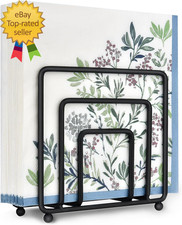 Servilletero para Mesa Moderno Metal Negro Servilletero para Cocina