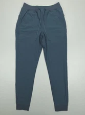 Birddogs Boom For Your Boomstick Men's Size M Jogger Pants Blue Stretch Lined