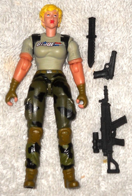 2006 G.I. Jane (Viper Lockdown set) - 100% complete (modern GI Joe figure)
