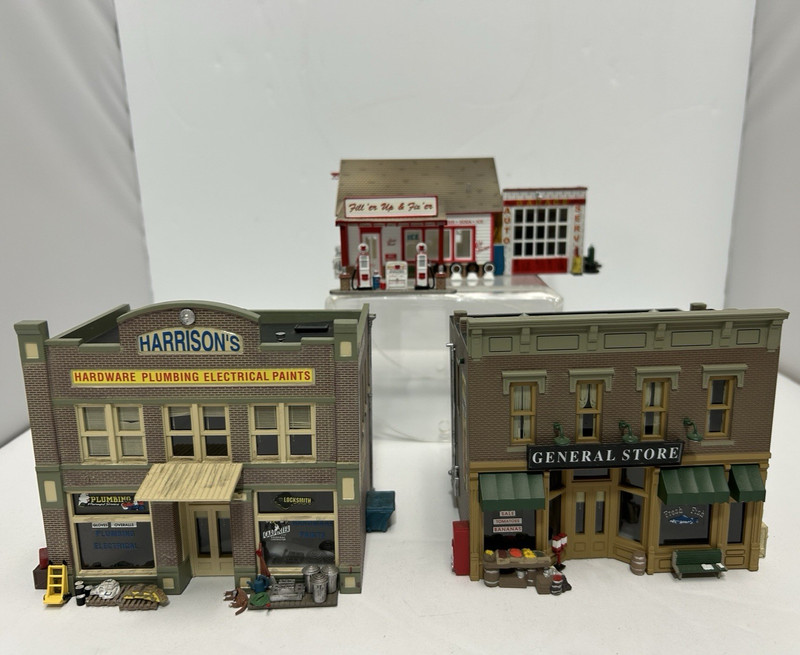 WOODLAND SCENICS FILL'ER UP & FIX'ER, HARRISONS HARDWARE, LUBENERS GENERAL STORE