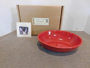 Longaberger Woven Traditions Veggie Serving Bowl Tomato NEW