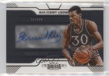 2018-19 Panini Dominion Main Exhibit Legends 41/49 Bernard King Auto HOF uk2