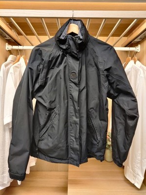 HELLY HANSEN REGENMANTEL LARGE SCHWARZ MESH GEFÜTTERT SEGELN WANDERN HERREN JACKE