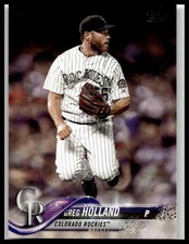 2018 Topps #269 Greg Holland Colorado Rockies