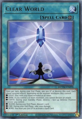 MZTM-DE098 - Clear World - Rare - Field Spell - Maze Of The Master
