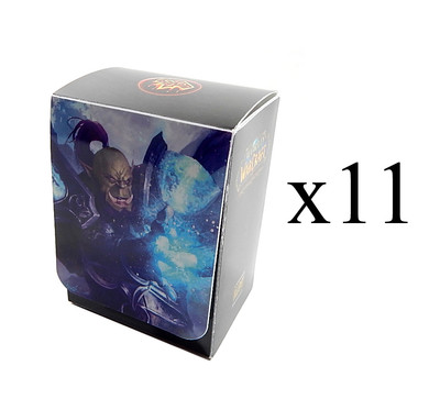 Lot of (11) - World of Warcraft WoW Deck Boxes - Shaman 8/10 - Deck Protection