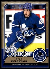 2008-09 O-Pee-Chee #57 Kyle Wellwood Vancouver Canucks Hockey Card