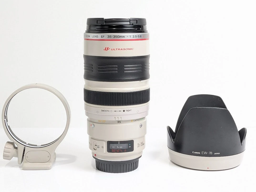 Canon EF Camera Lenses 35-350mm Focal f/3.5-5.6 Maximum Aperture