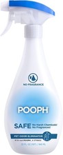 Pooph Pet Odor Eliminator 32oz Molecular Level Dogs Cats Urine