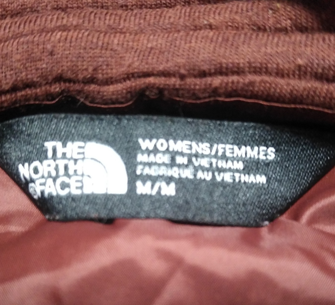 North Face Women’s Osito Insulated Hooded Jacket NF0A2VGB Medium Burgundy Parka