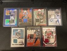 NFL Rookie Patch Football Lot Of 7 - Henderson, Leonard, Hampton, Burden Ect