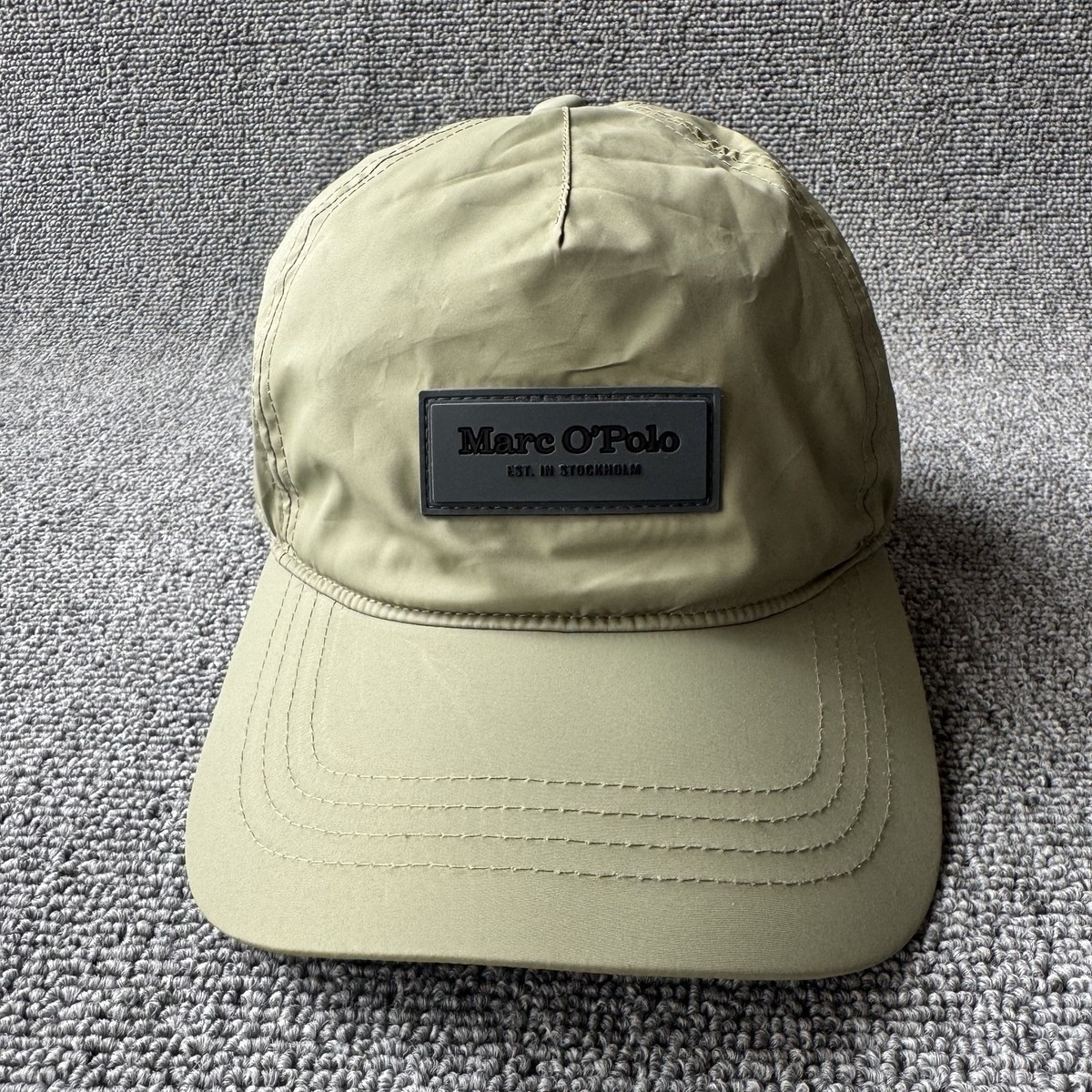 Marc O'Polo Baseball Cap Strapback Light Olive Curved Brim Hat S2943