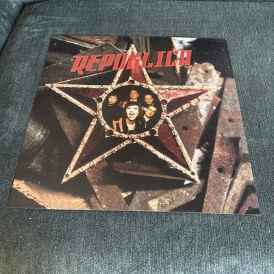 Republica- Republica LP Slick for Record Stores Window Marketing.