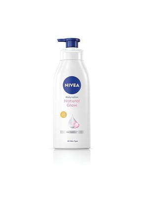 NIVEA Body Lotion Natural Glow, Cell Repair With Uva/Uvb Filters & Spf 15| 400ml