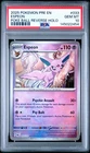 Pokemon Espeon Prismatic Evolutions Poke Ball Reverse Holo #033 PSA 10 Gem Mint