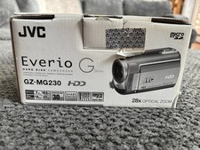 JVC Everio Hard Disk Camcorder G Series GZ-MG230