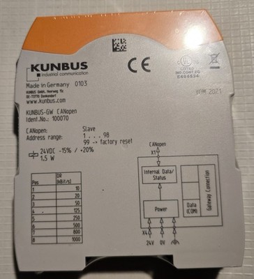 Kunbus Kunbus CanOpen Slave Gateway 100070