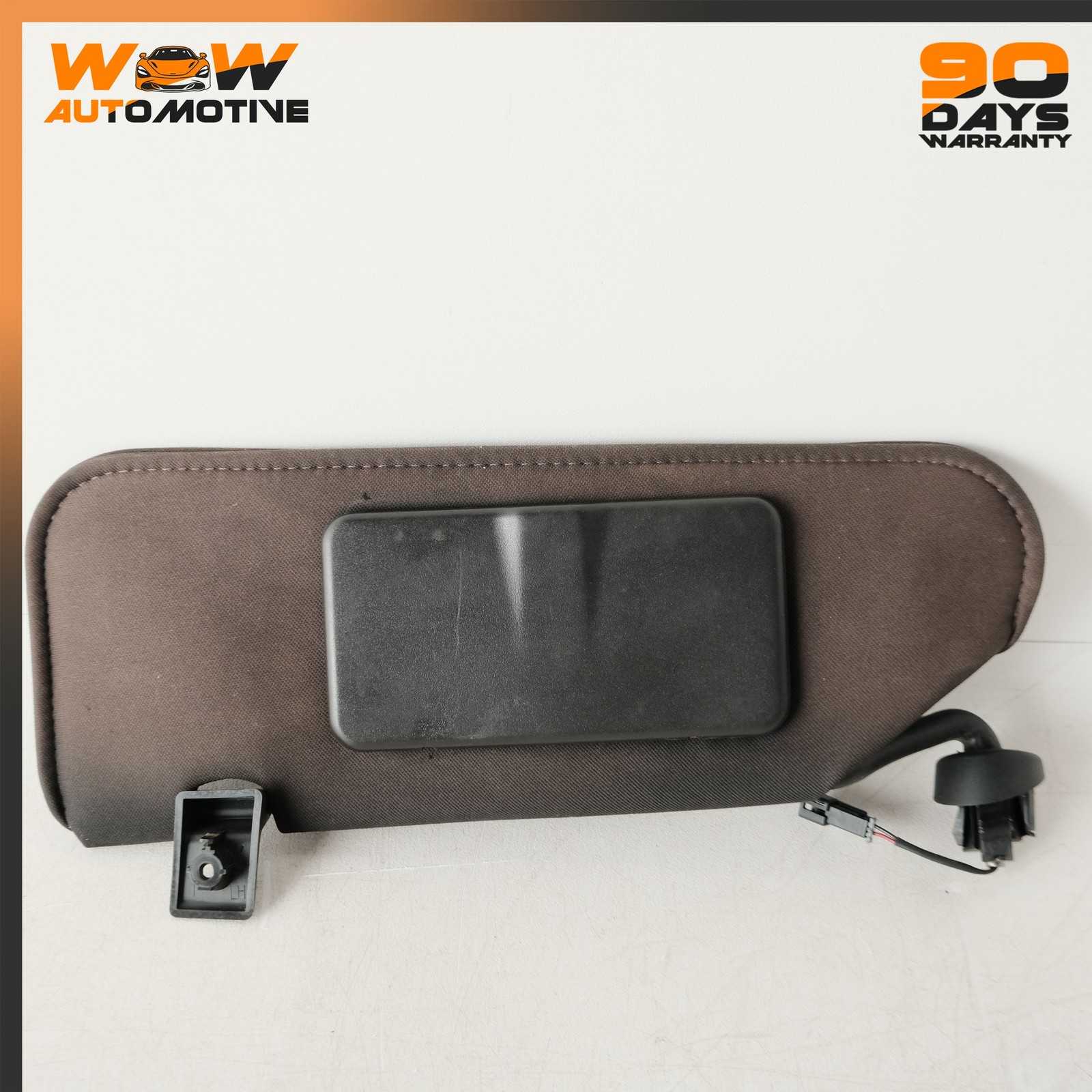 05-13 CHEVROLET CORVETTE C6 FRONT LEFT RIGHT SUN VISOR SHADE MIRROR LIGHT SET OE