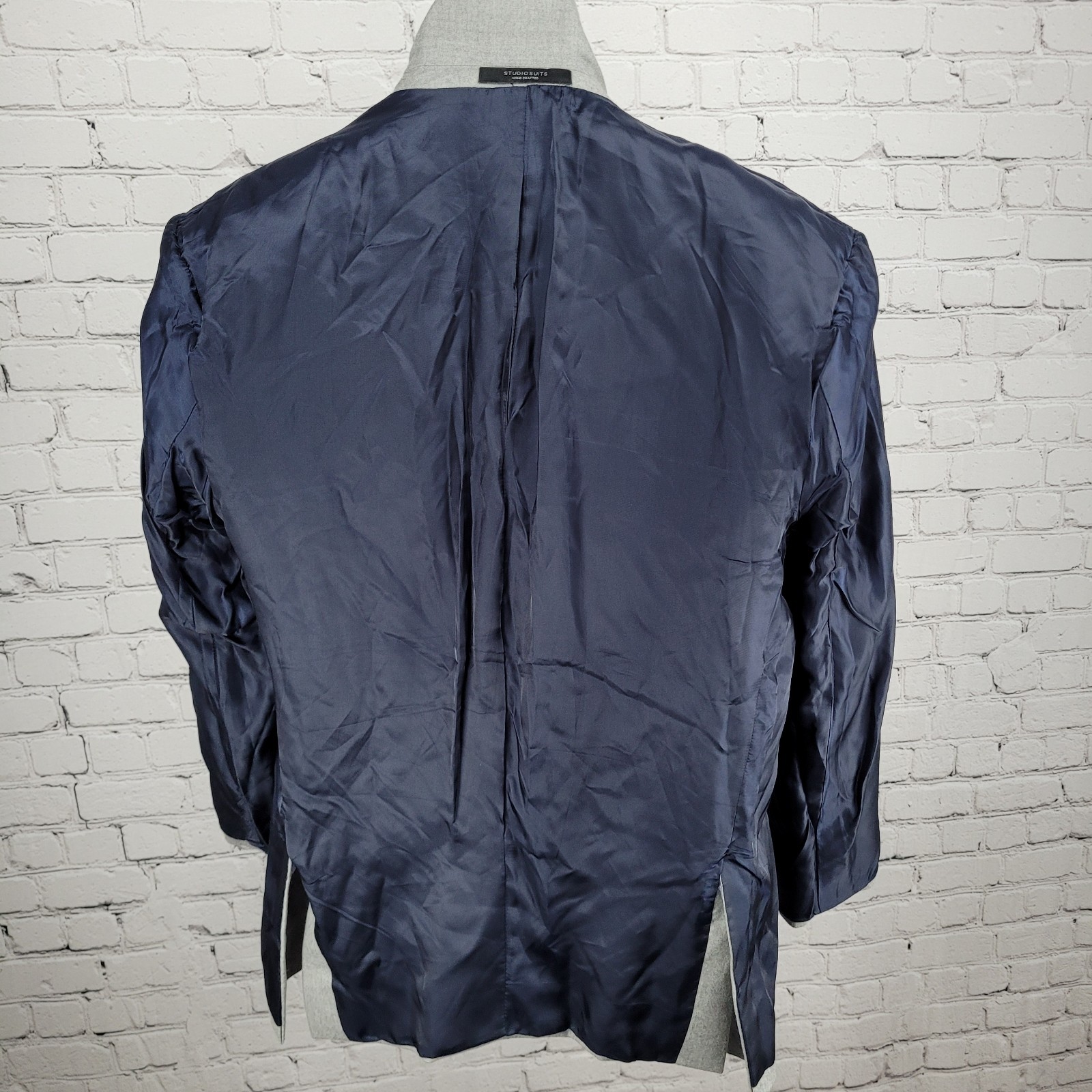 Studio Suits Grey 2 Button Double Vented Peak Han… - image 5