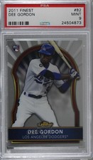 2011 Topps Finest Dee Gordon #82 PSA 9 MINT 1c7