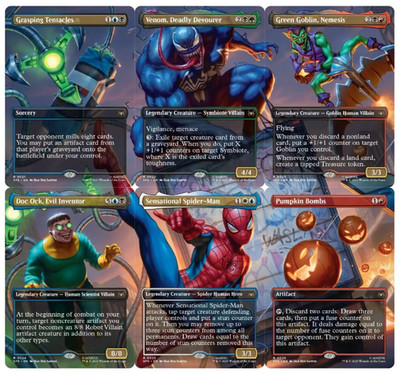 Magic: The Gathering MTG Marvel's Spider-Man Scene - 6 cards