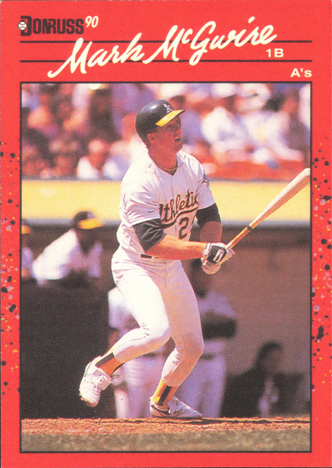 1990 Donruss #185c Mark McGwire
