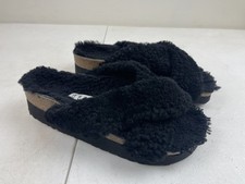 BIRKENSTOCK PAPILLIO Daytona Shearling Teddy Crossover Sandal Sz 245 7L 38