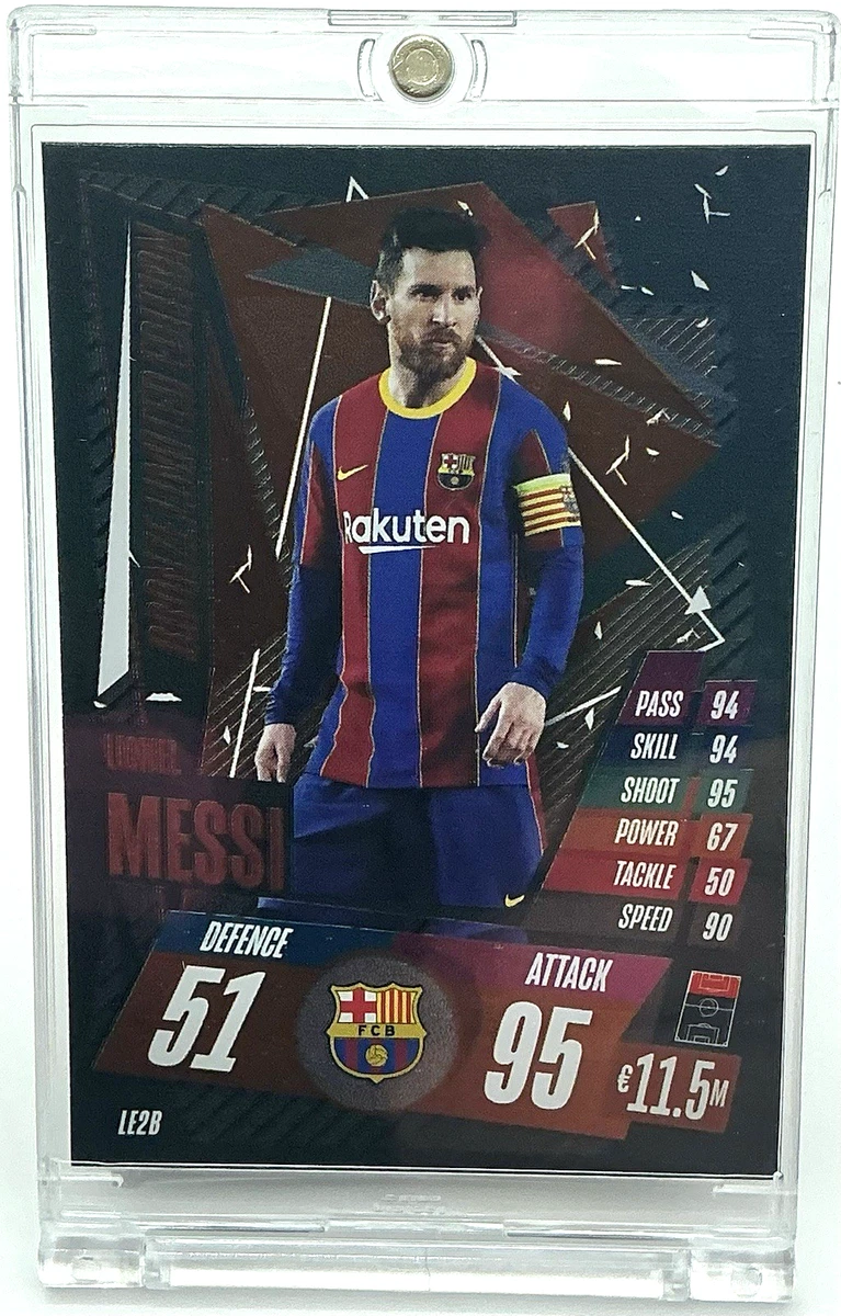 Topps Match Attax UEFA Champions League 2020-21 Lionel Messi #LE2B