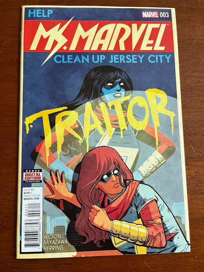 Ms Marvel # 3 Vf/Nm Marvel Comics 2016