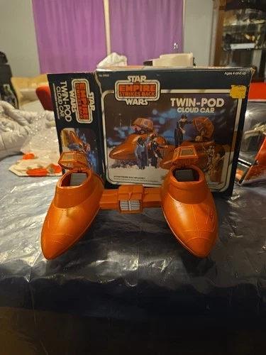 1980 Star Wars ESB Twin-Pod Cloud Car With Original Box