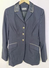 Cavalier Equestrian Horse Show Coat Jacket Women's 40 US 8 Navy Blue