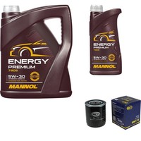 SCT Inspektionspaket 6L Mannol Energy Premium 5W-30 FüR Audi 2.6 2.8 A6 2.4 A4