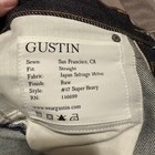 Gustin#17 Selvedge Japanese Super Heavy Denim  Dark Wash Button Straight Sz 33 — photo 6