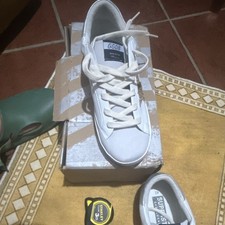 Golden Goose Super-Star Herren Sneaker Weiß/...