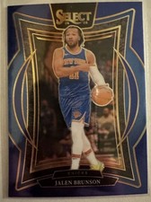 2024-25 Panini Select - Concourse Jalen Brunson #42 Blue