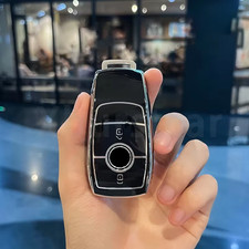 TPU Key Cover Case 2/3/4 Button for Mercedes Benz C E S G GLS Class