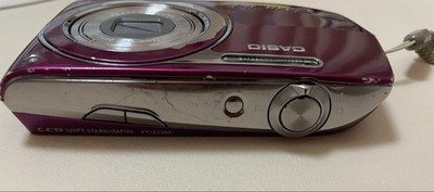 【動作良好品】CASIO カシオ EXILIM EX-Z2300 パープル EXC+5] CASIO EX-Z2300 GD Digital Camera EXILIM Purple 14.1 MP