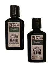 Duke Cannon News Anchor Hair Wash Thick Hair Shampoo Conditioner 3oz 2 Bottles