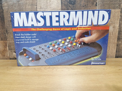 Vintage ''Mastermind'' Game by Pressman 1996 Edition Complete - NEW Factory Sealed