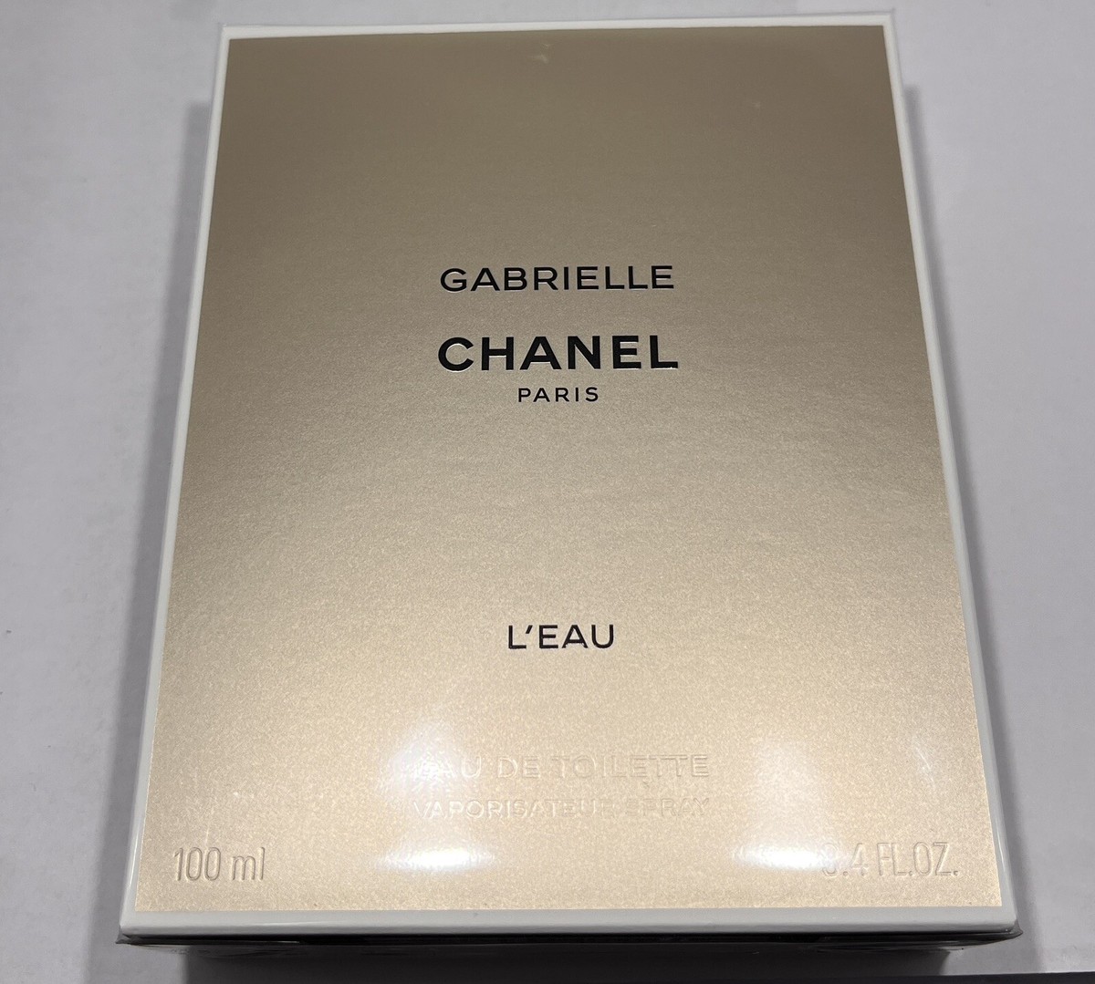 GABRIELLE CHANEL L'EAU Eau de Toilette Spray - 100ml / 3.4