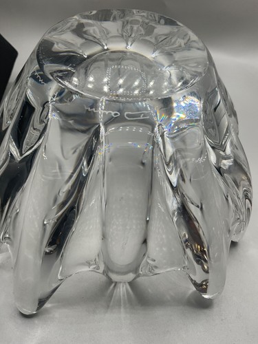 DAUM FRANCE FREE FORM GLASS BOWL - Picture 2 of 3