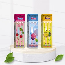 FRESHCARE Teens Roll on 10 ml Aromatherapy Medicated Oil Package 3 pcs