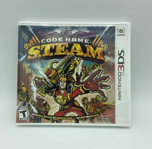Code Name: S.T.E.A.M. (Nintendo 3DS, 2015) NEW Factory Sealed