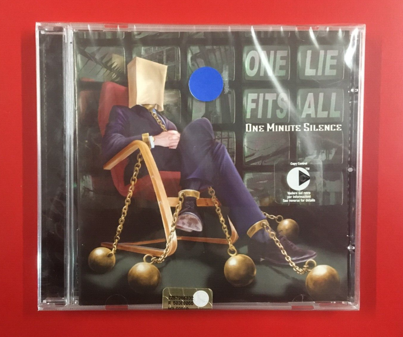 ONE MINUTE SILENCE : ONE LIE FITS ALL  *CD BRAND NEW SEALED NUOVO SIGILLATO RARE